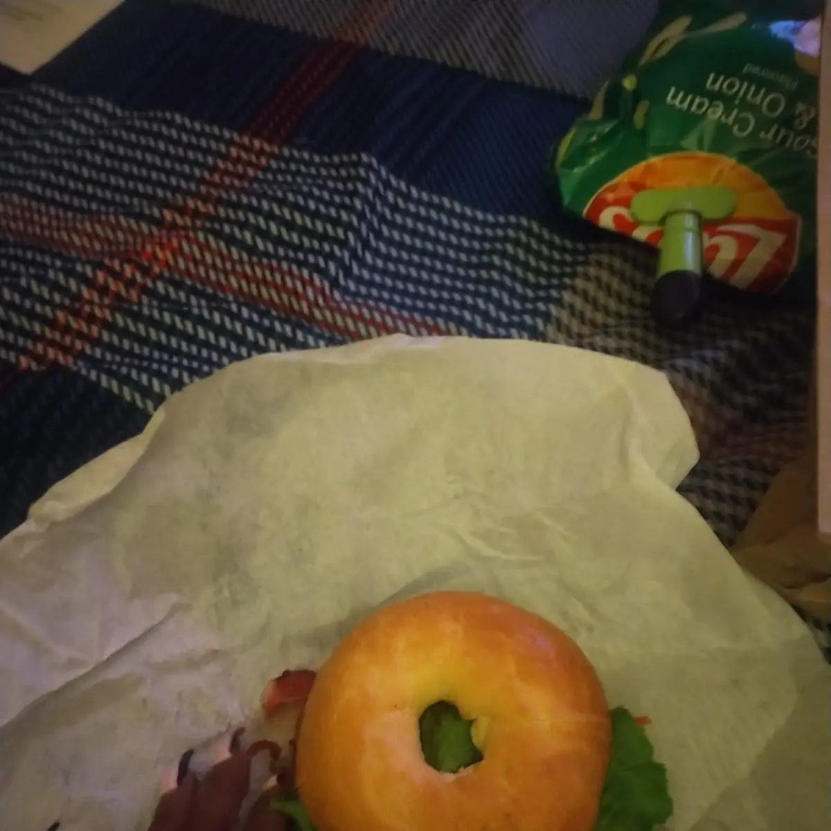 Toasted Plain Bagel