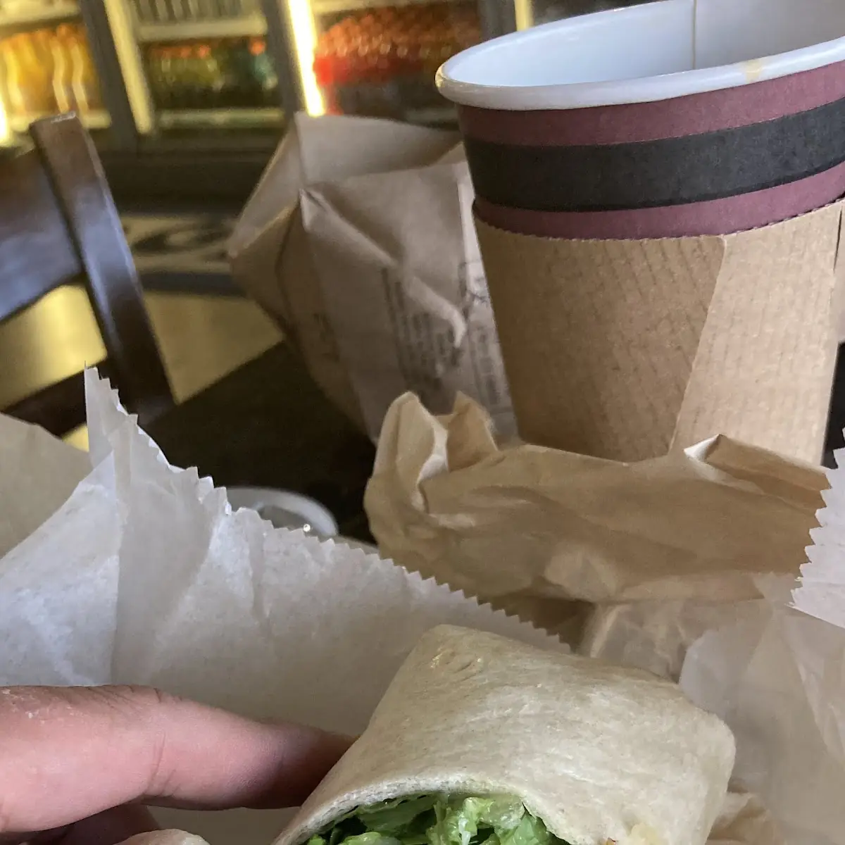 Pesto Chicken Wrap