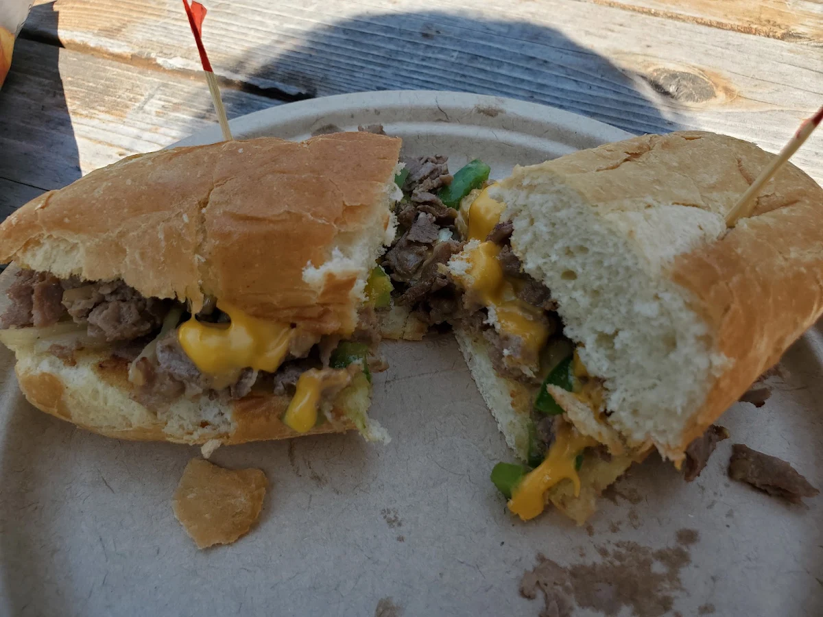 Philly Cheese Steak Sandwich