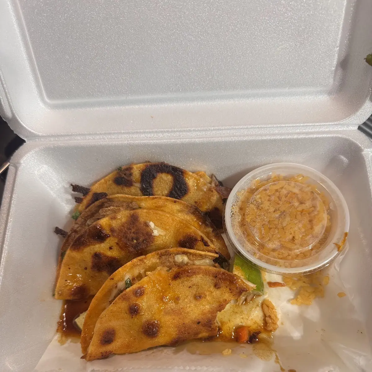 1 Taco Mini Cheese Quesadilla or Mini Burrito