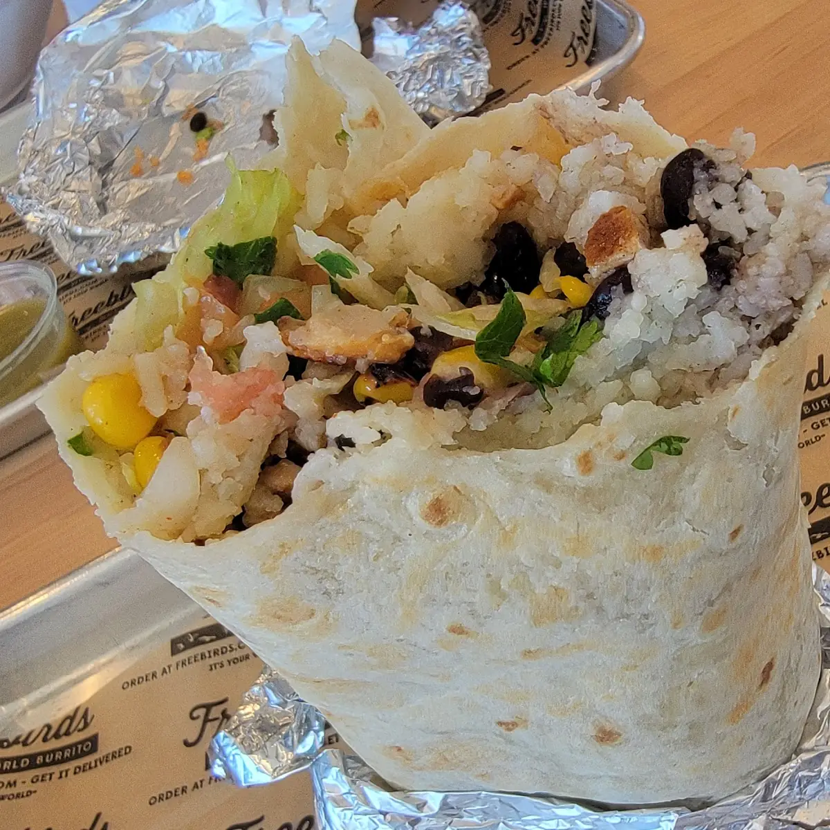 Chicken Burrito