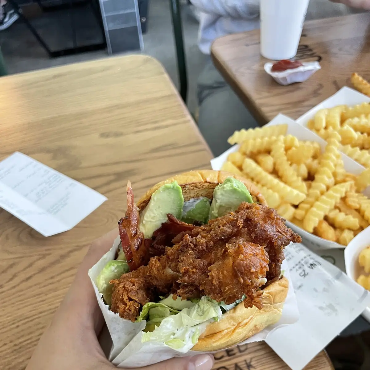 Avo Chicken Burger