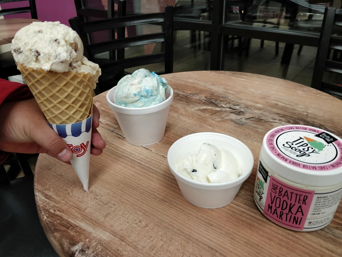 Ice Cream Cone and Bowl