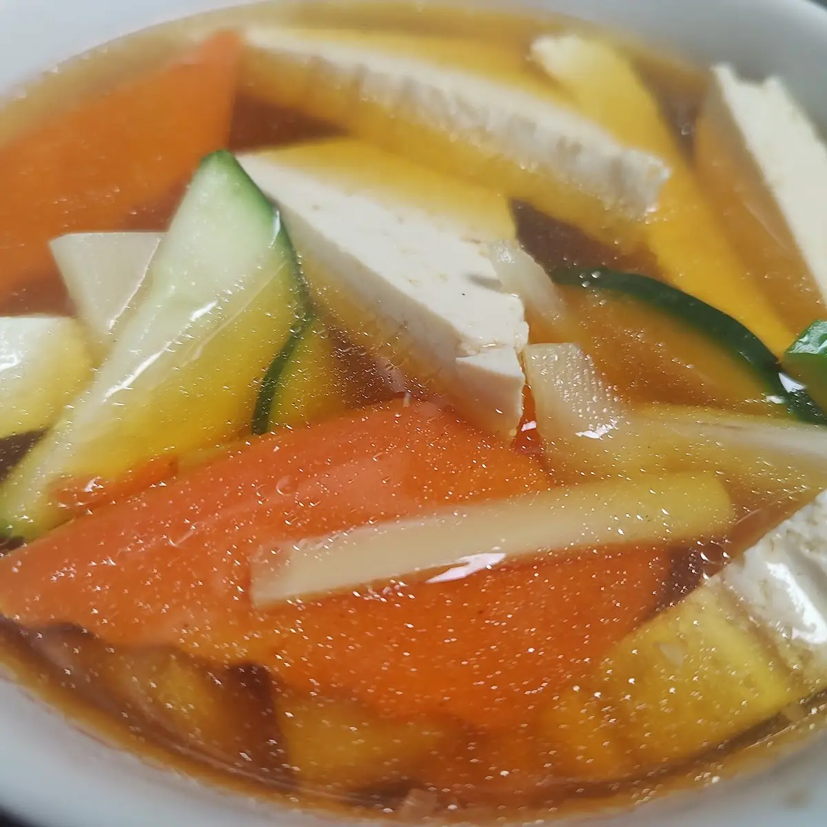 Tofu Vegetable Soup