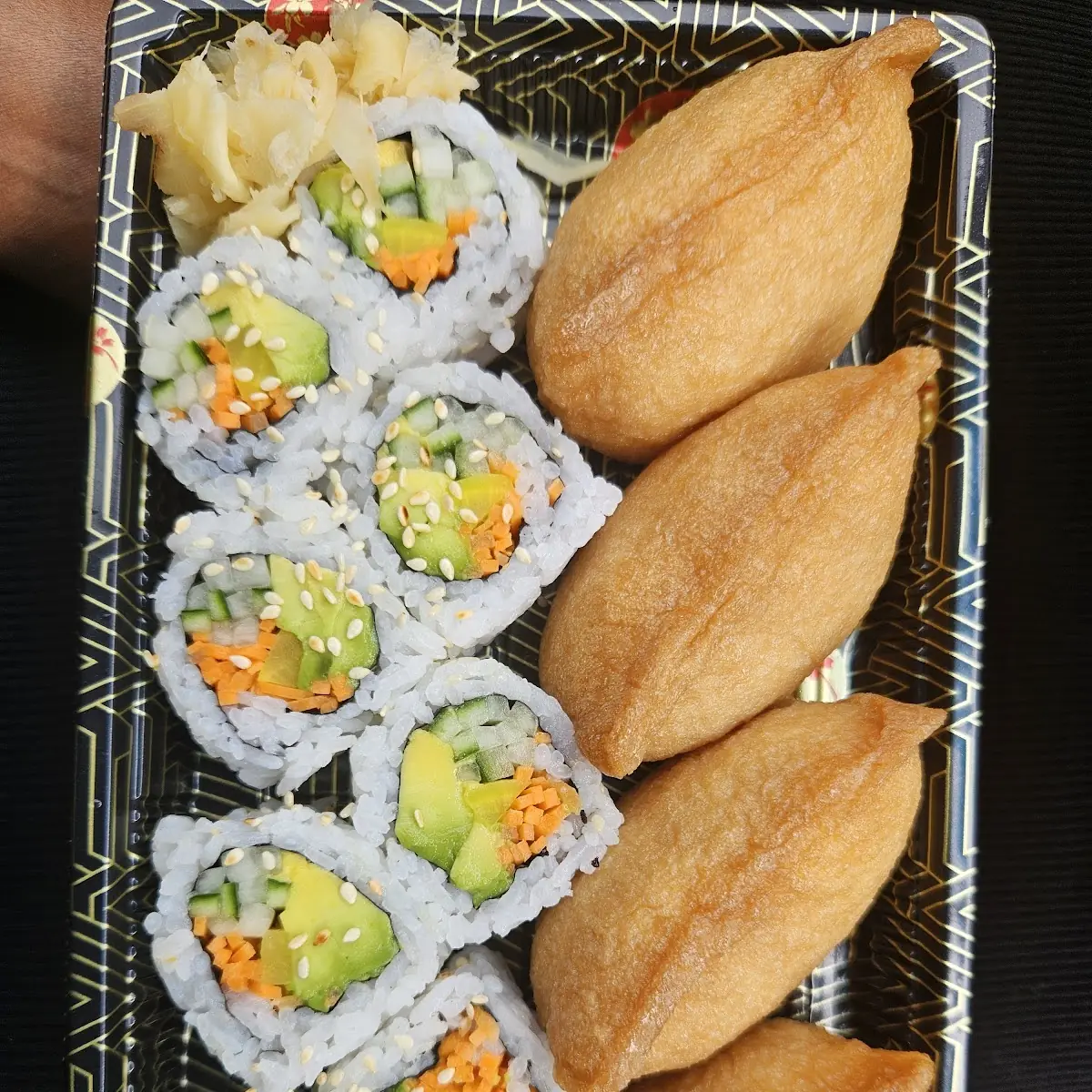 A. California & Salmon Roll