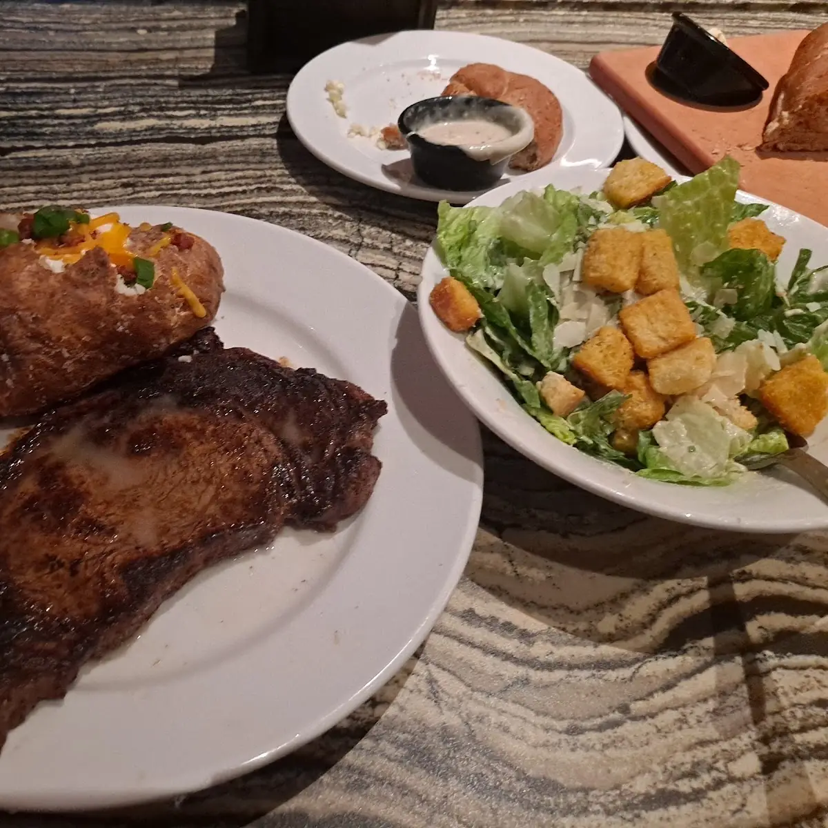 Ribeye Steak Dinner