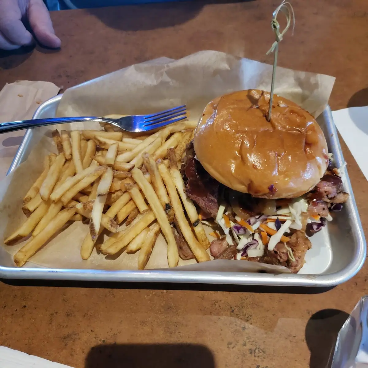 Brisket Sandwich & FF