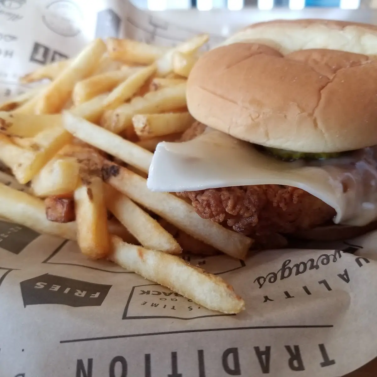 Fried Chicken Sandwich Combo