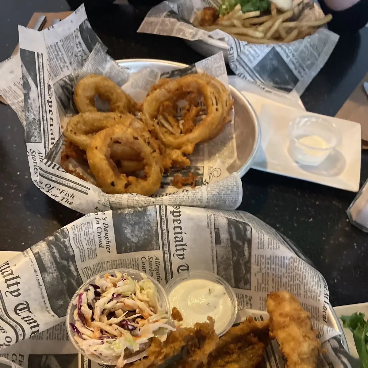 House Battered Onion Rings