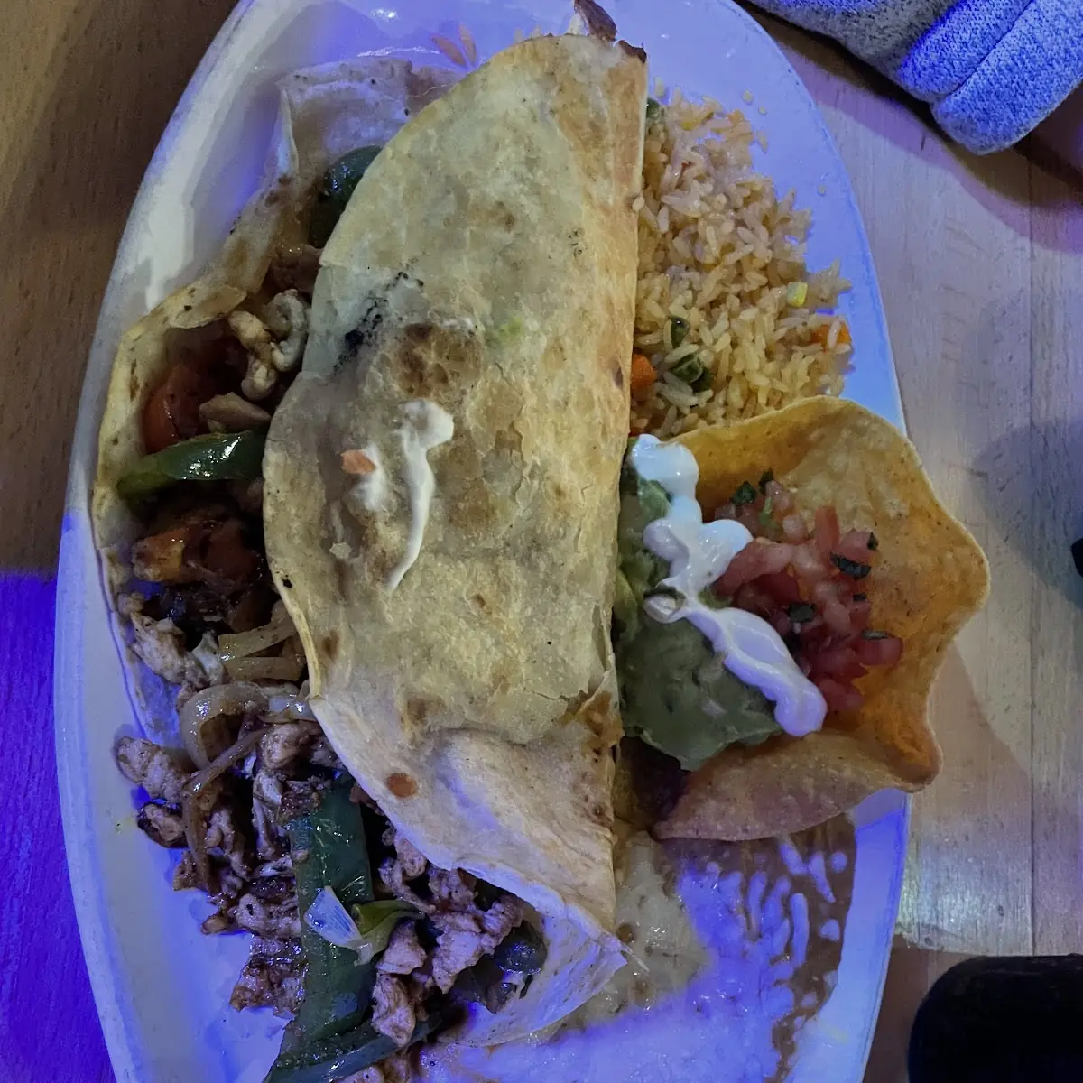 Fajita Chicken Quesadilla
