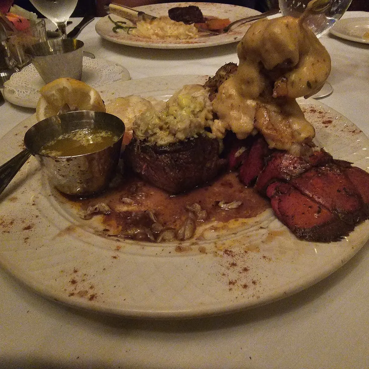 Lobster Tail Surf and Turf