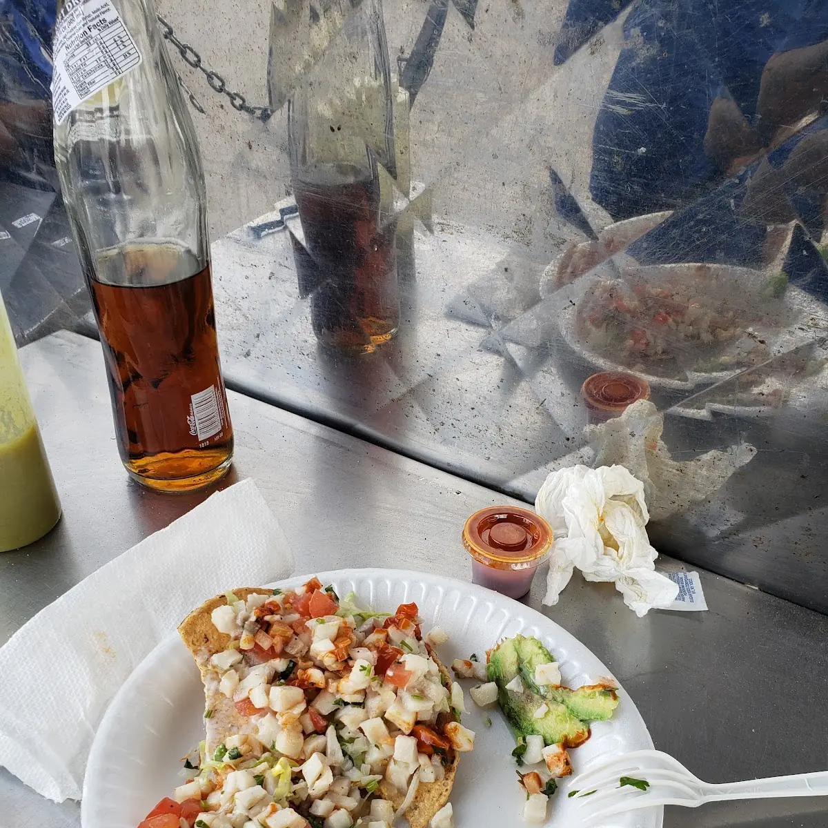 Ceviche Tostada