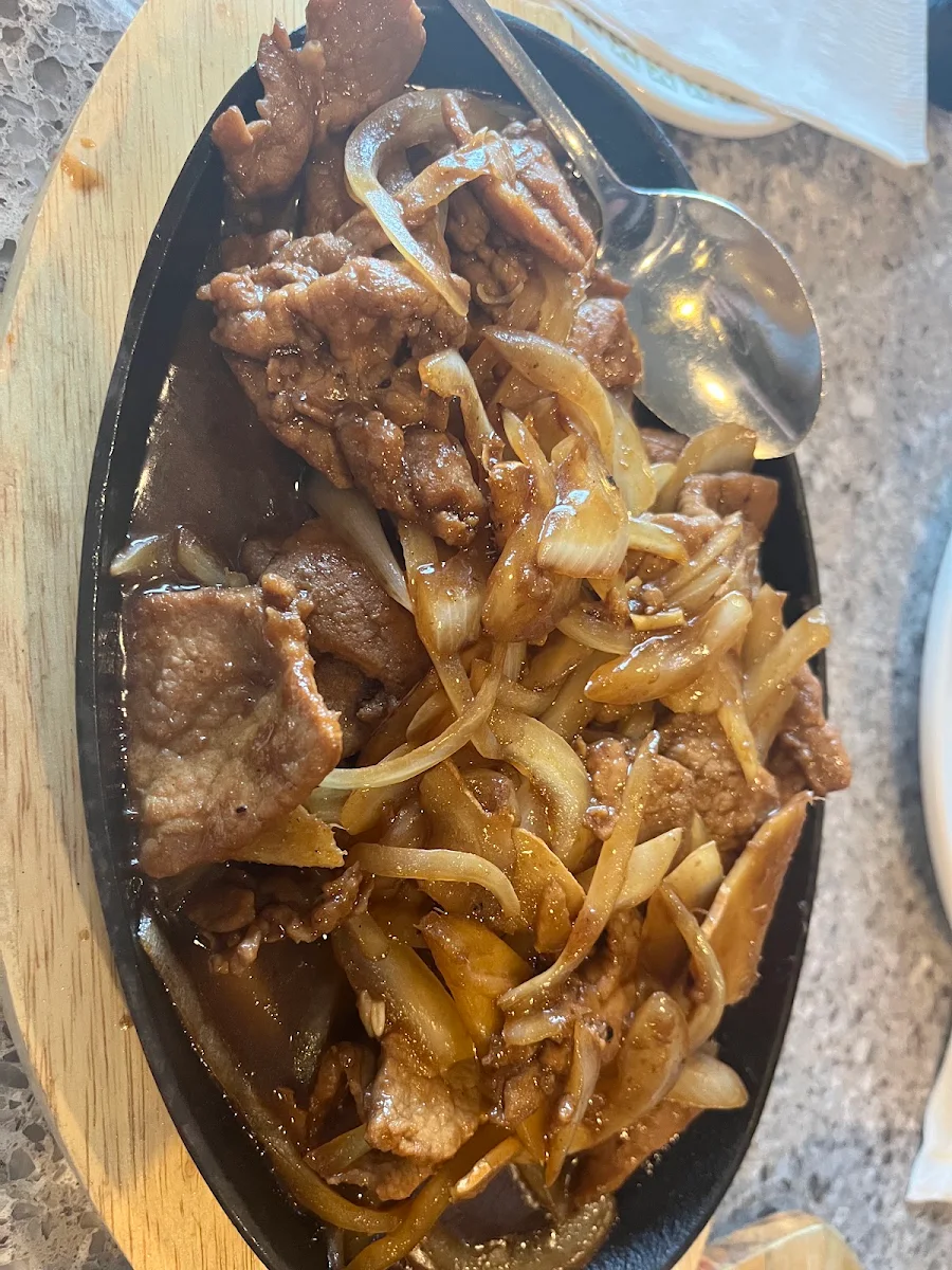 Beef on Ailing Plate, China Taste Restaurant Ltd
