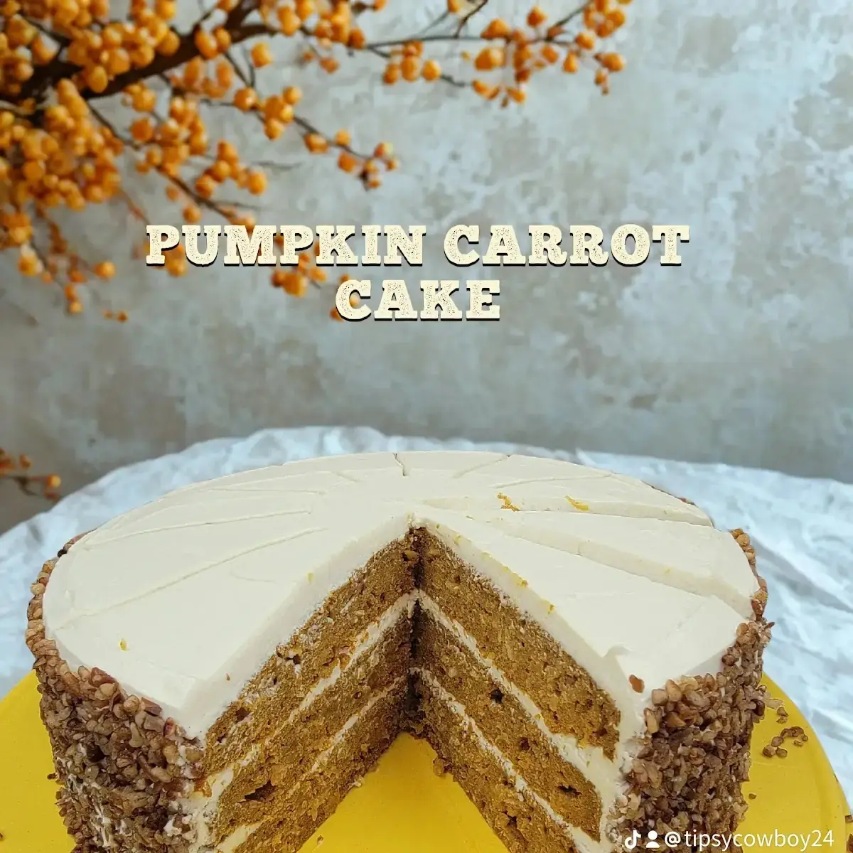 Pumpkin Carrot Cake