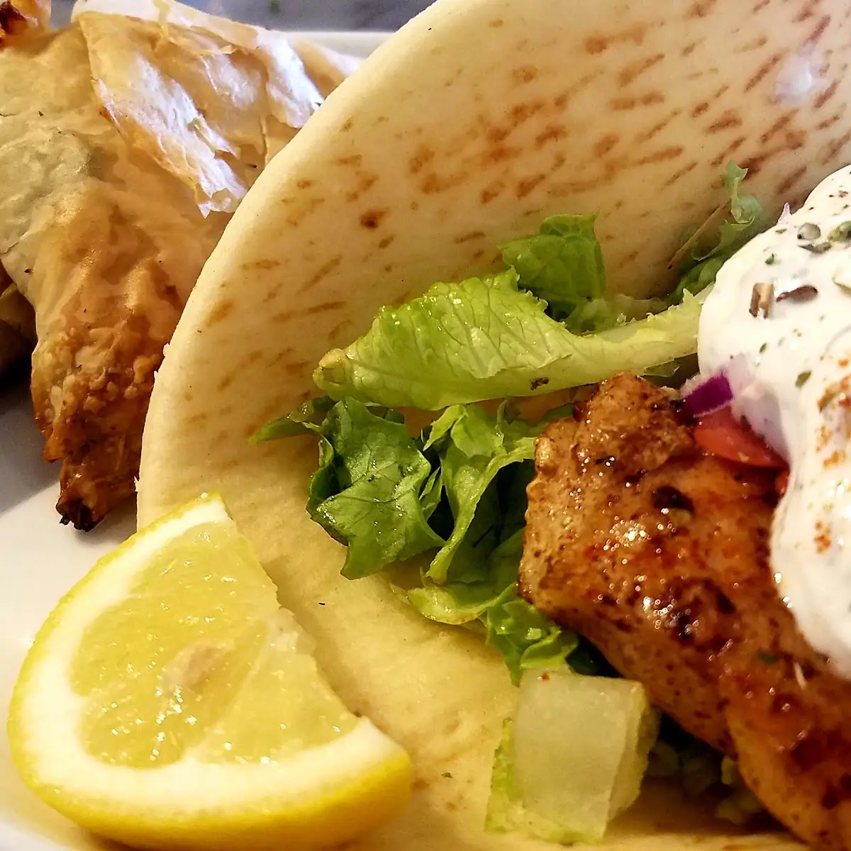 Fish Souvlaki