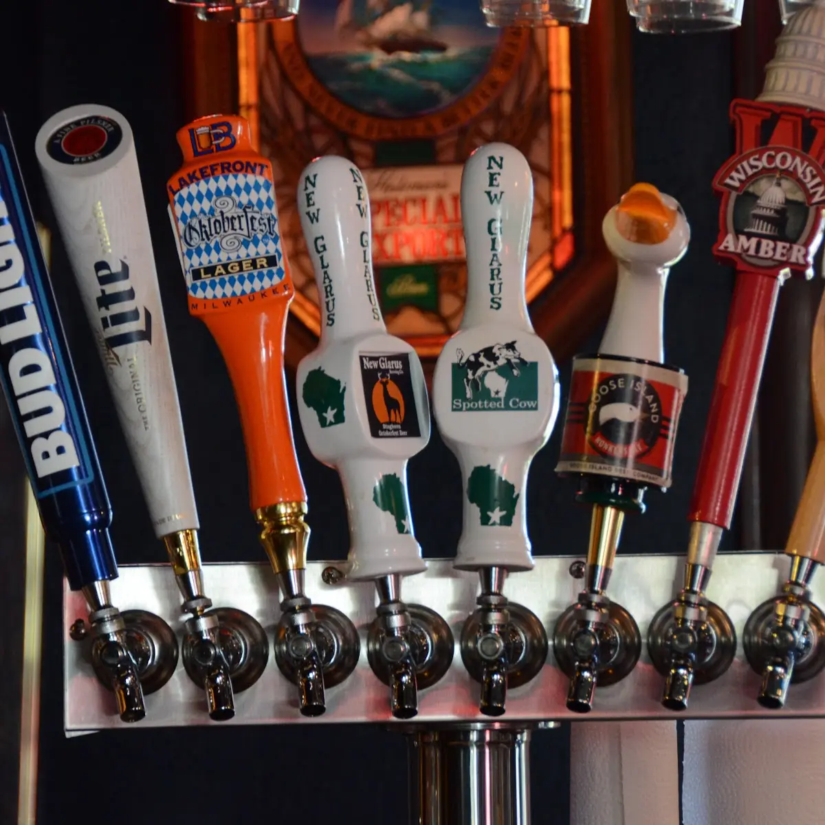 Craft Beer Taps & Bottles
