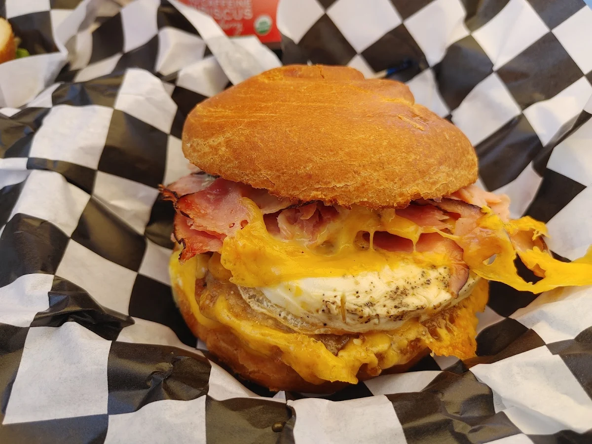 Full Belly Deli Breakfast Sandwich