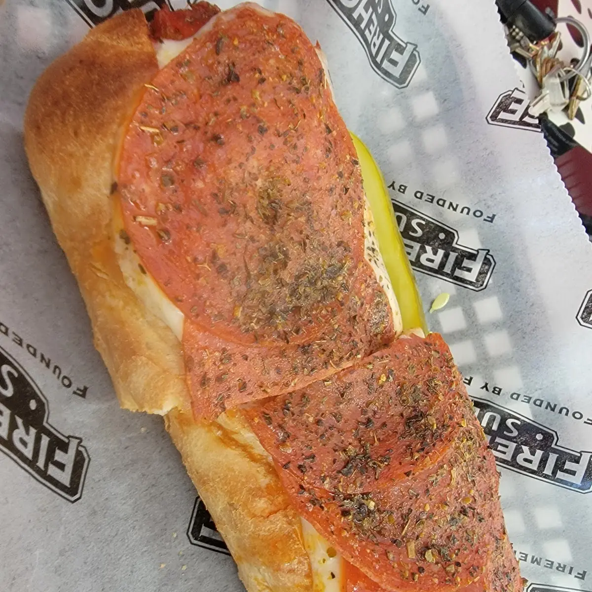 Meatball Pizza Sub