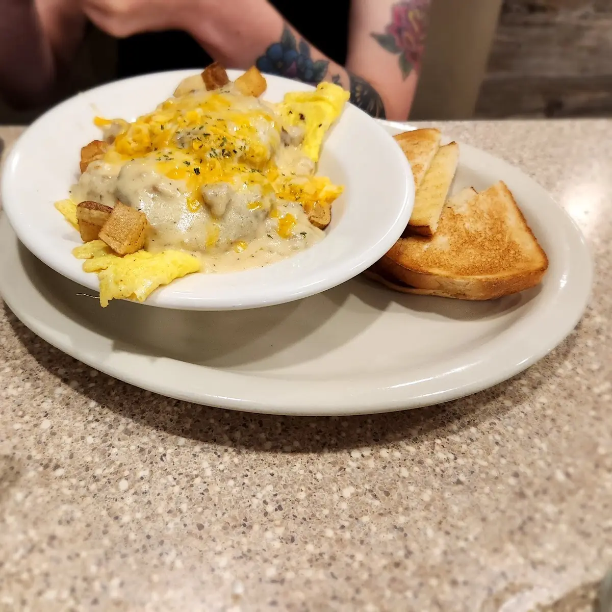 Biscuits and Sausage Gravy