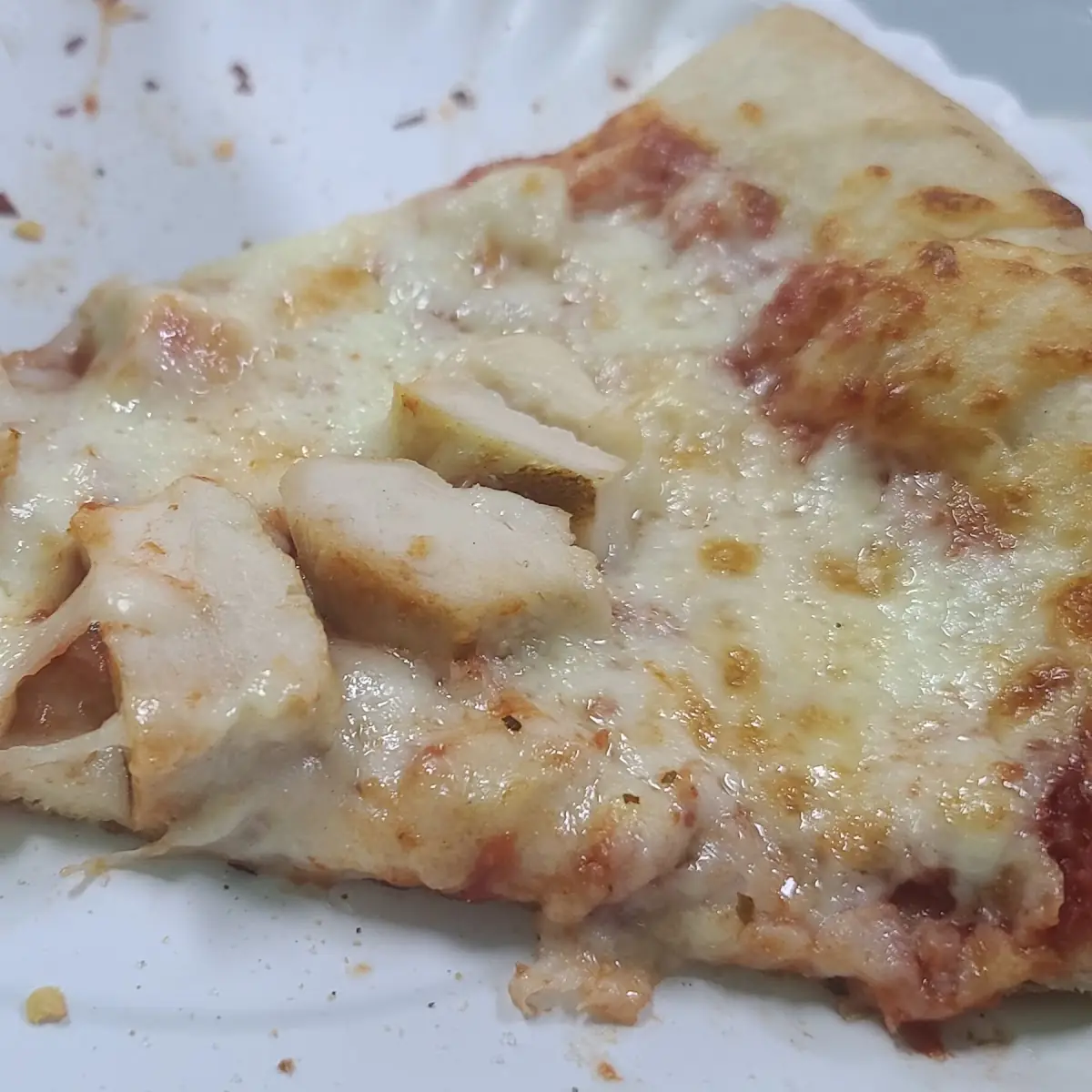 Chicken Alfredo Pizza