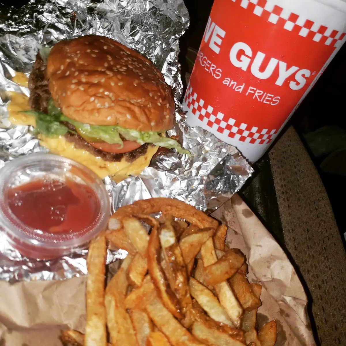 Double Bacon Cheeseburger Combo