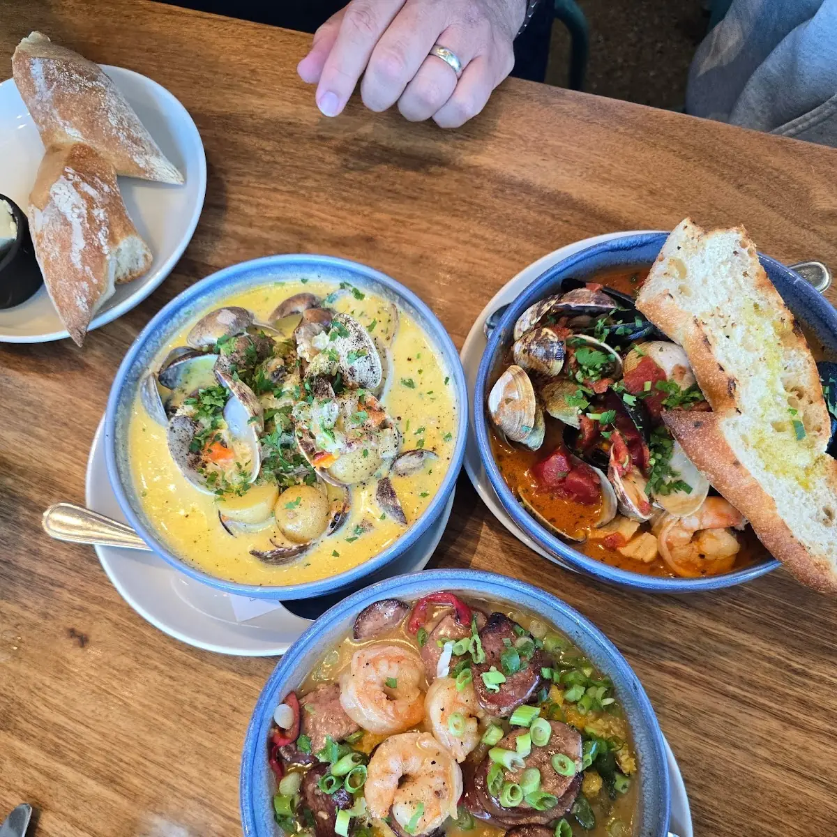 Shrimp and Sausage Grits Bowl