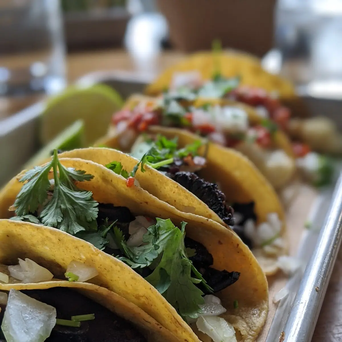 Soft Shell Tacos and Corn