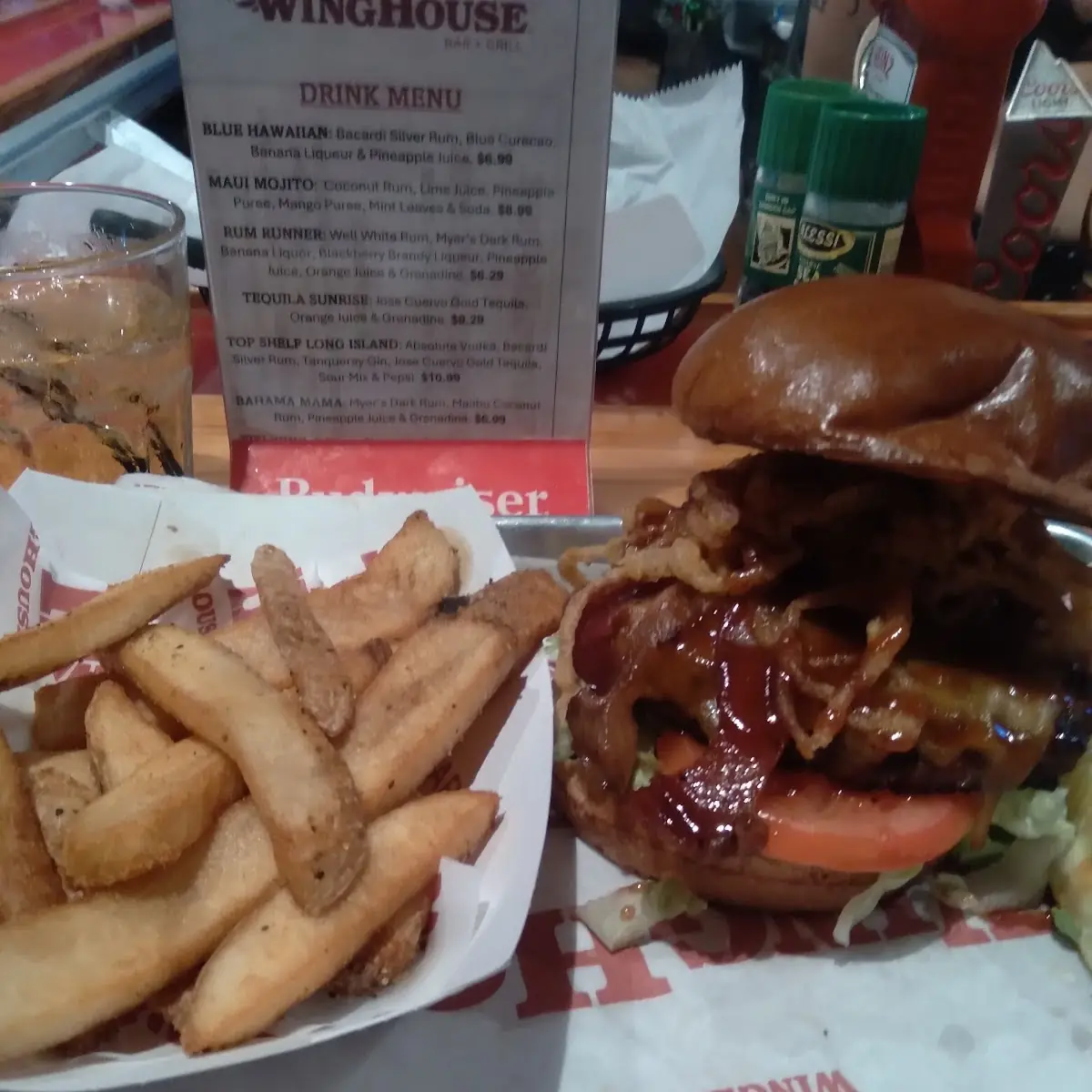 Barbecue Bacon Cheeseburger Deluxe