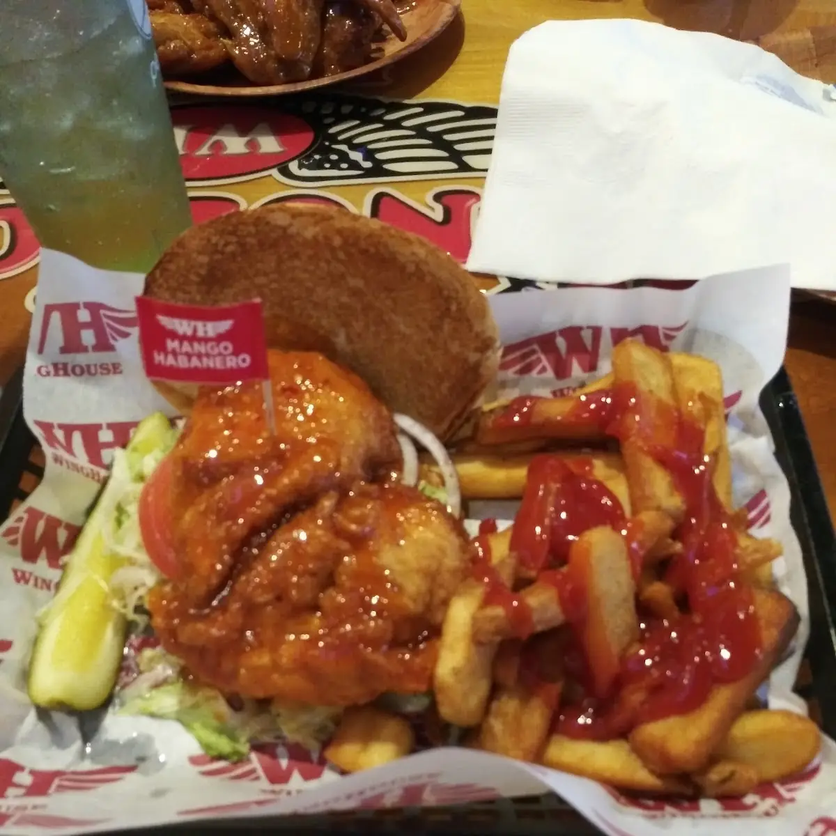 Mango Habanero Chicken Sandwich