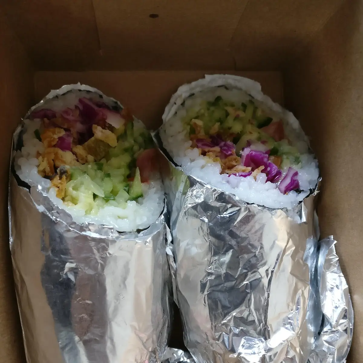 Build Your Own Sushi Burrito