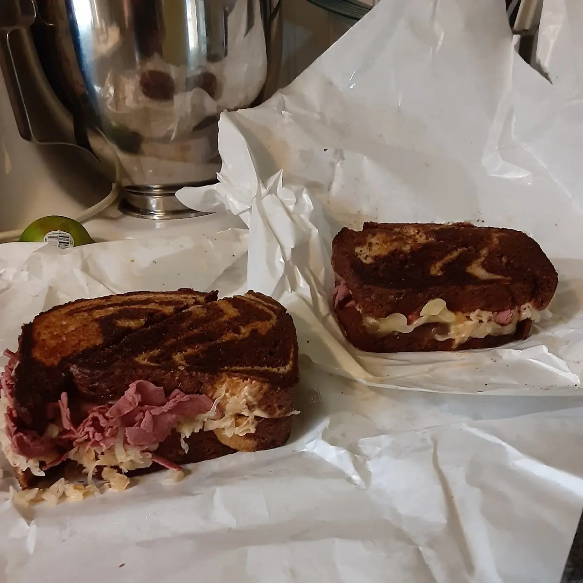 Reuben Sandwich Large and Medium