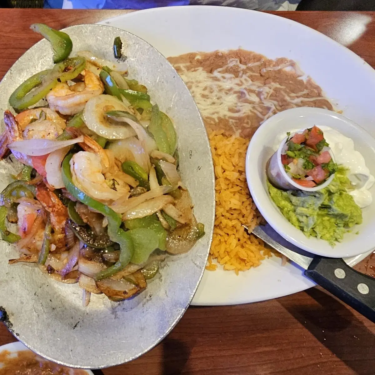 Shrimp Fajitas