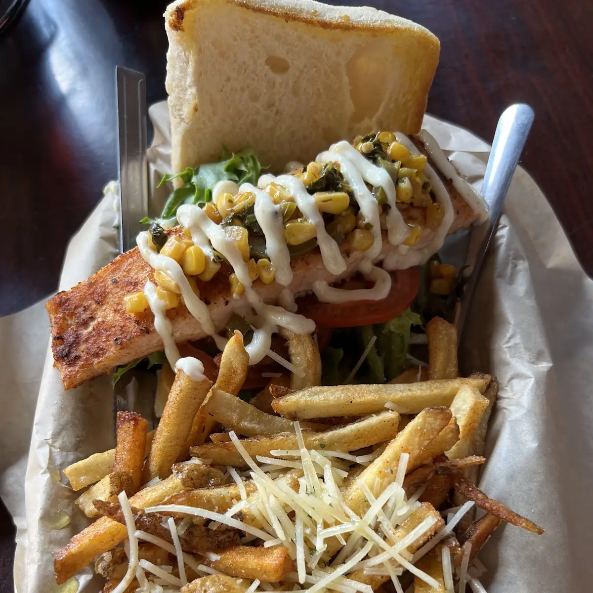 Parmesan-N-Parsley Truffle Fries