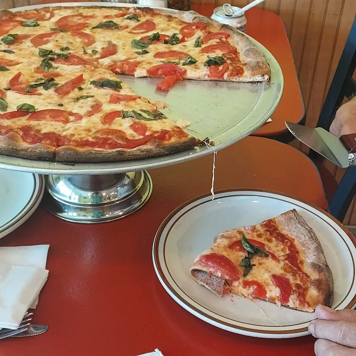 Margherita Pizza Slice