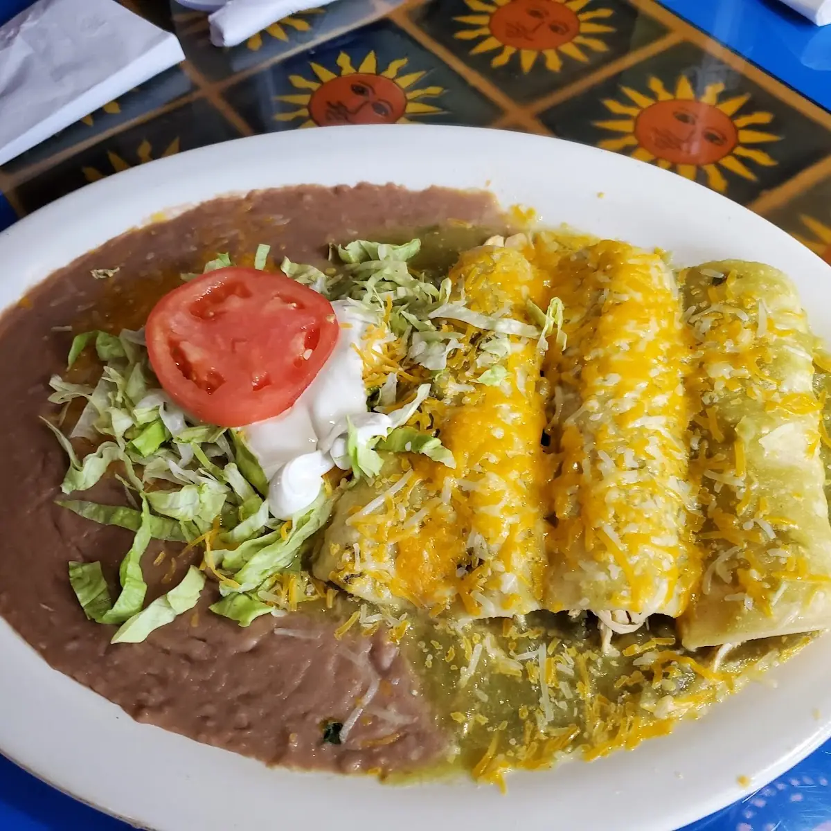 Chalupa Quesadilla and Enchilada Plate
