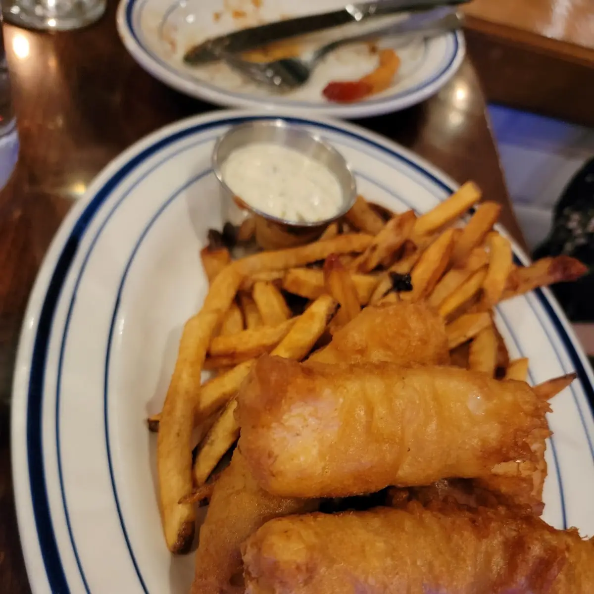 Crispy Fish and Chips