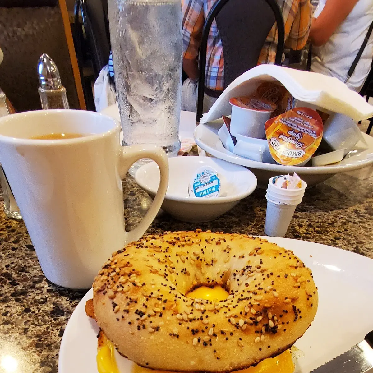 Bacon Egg Cheese Bagel