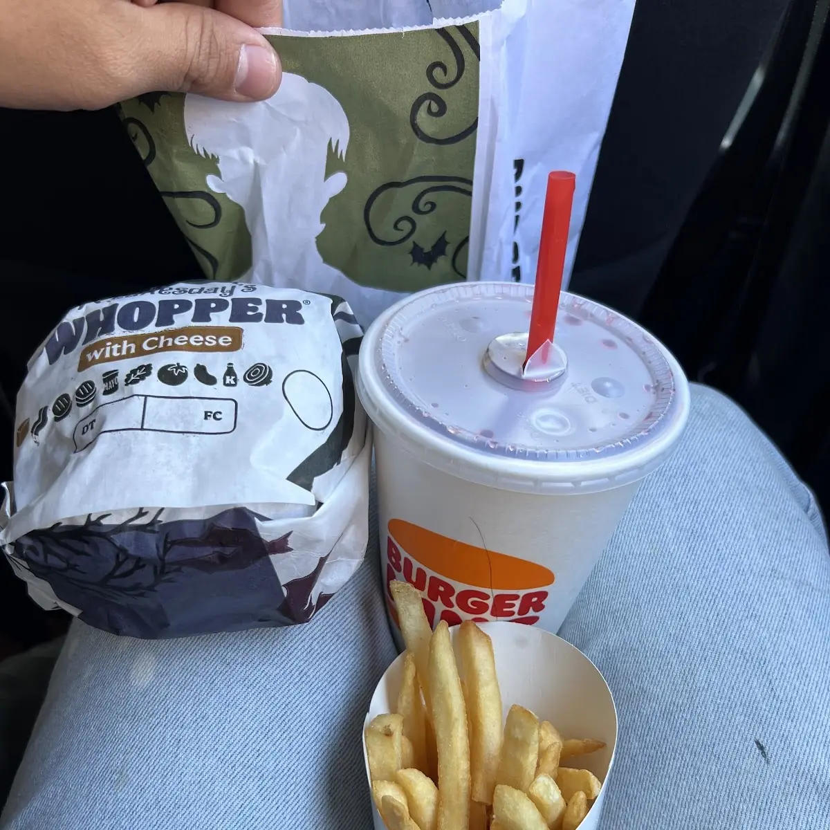 The Adams Family Burger Combo
