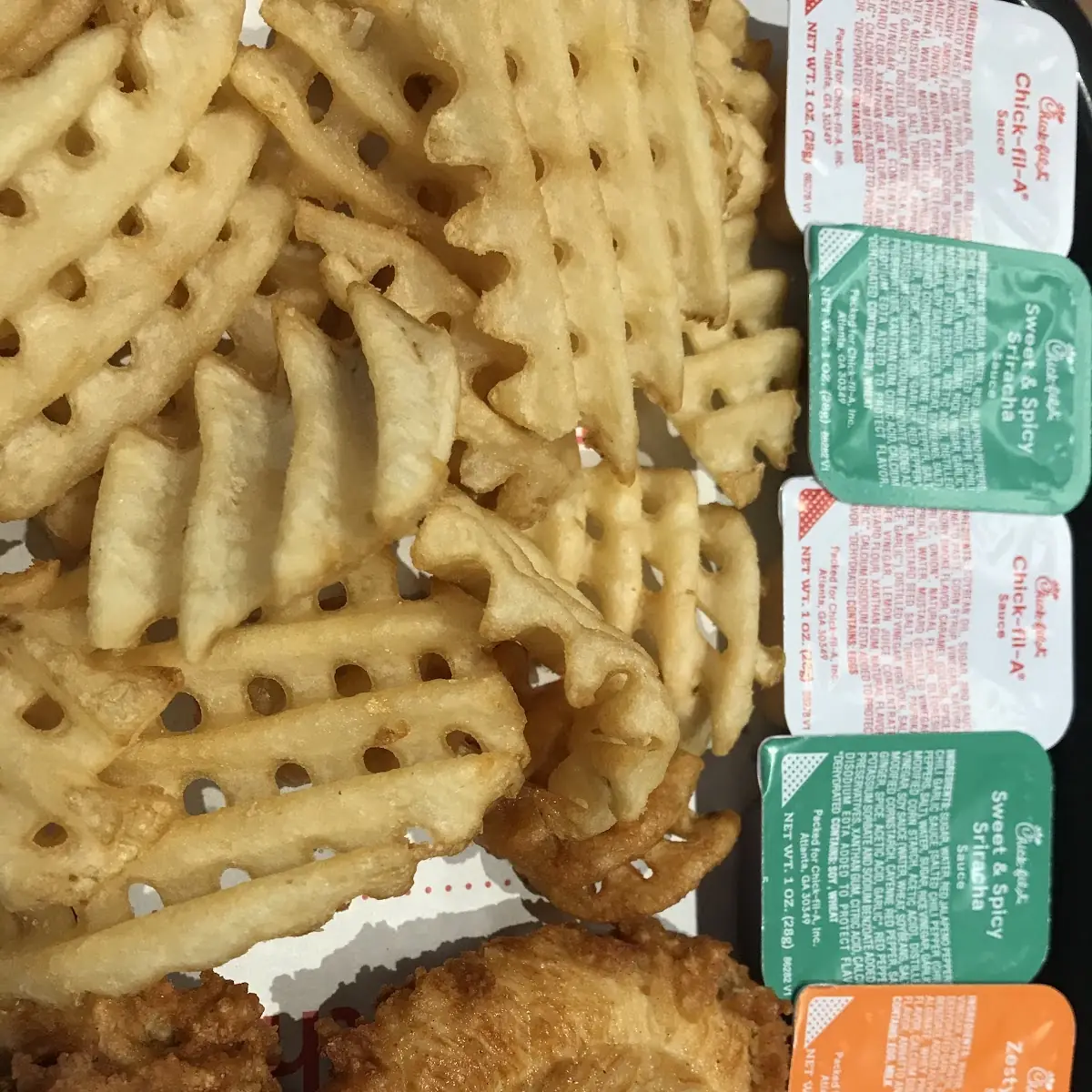 Fried Chicken with Sauces