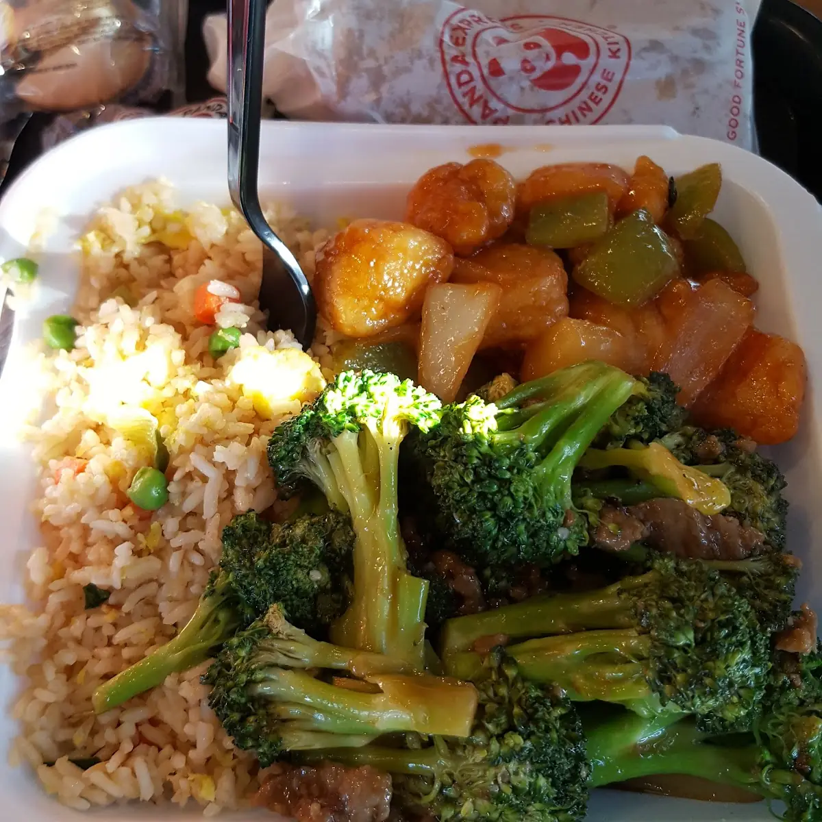 Sweet and Sour Chicken Beef and Broccoli