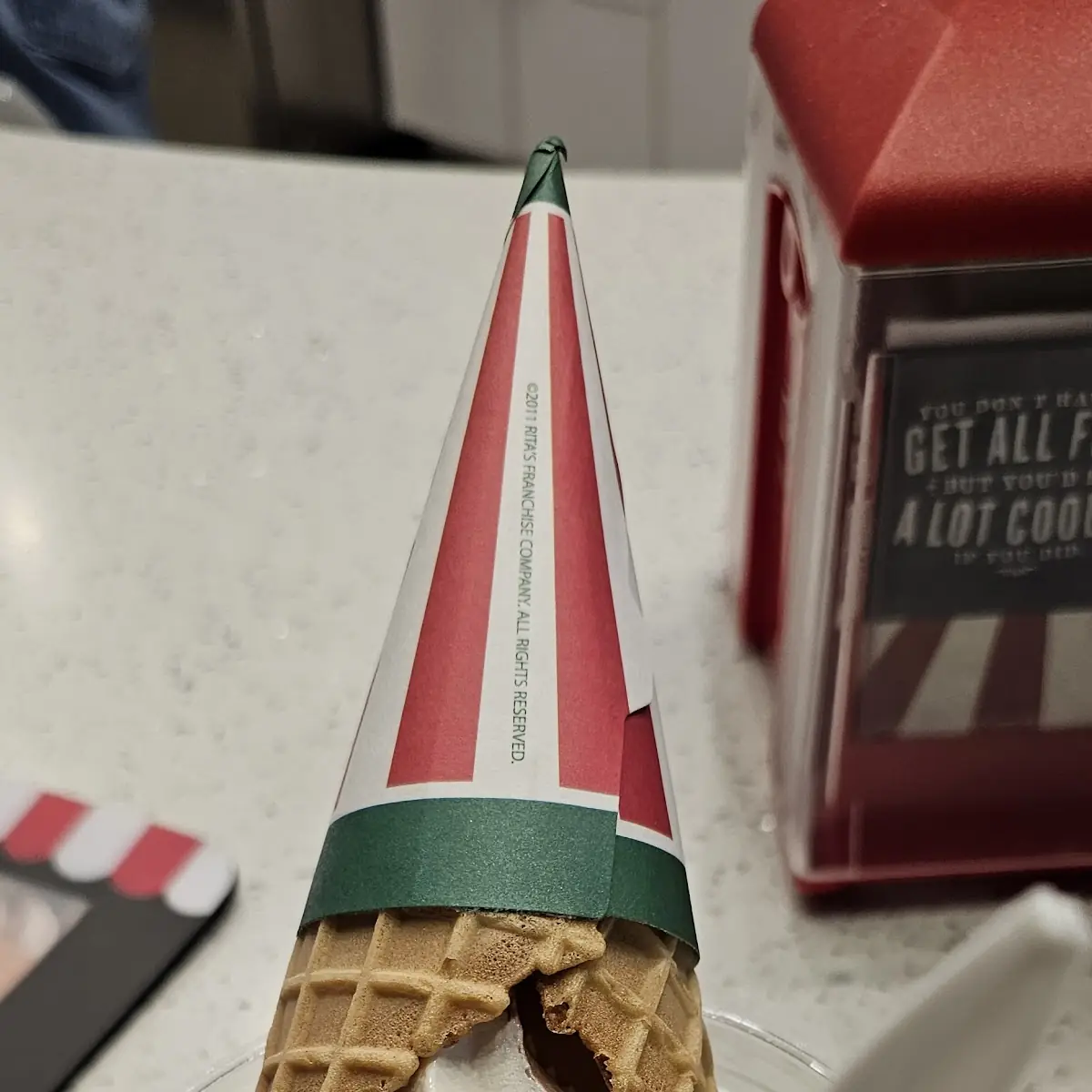 Twist Waffle Cone