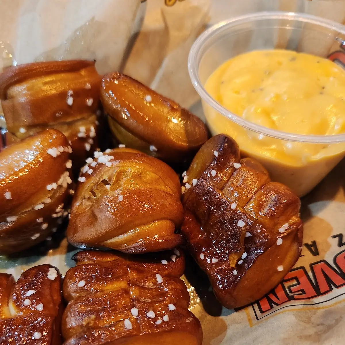 Pretzel Bites with Cheese