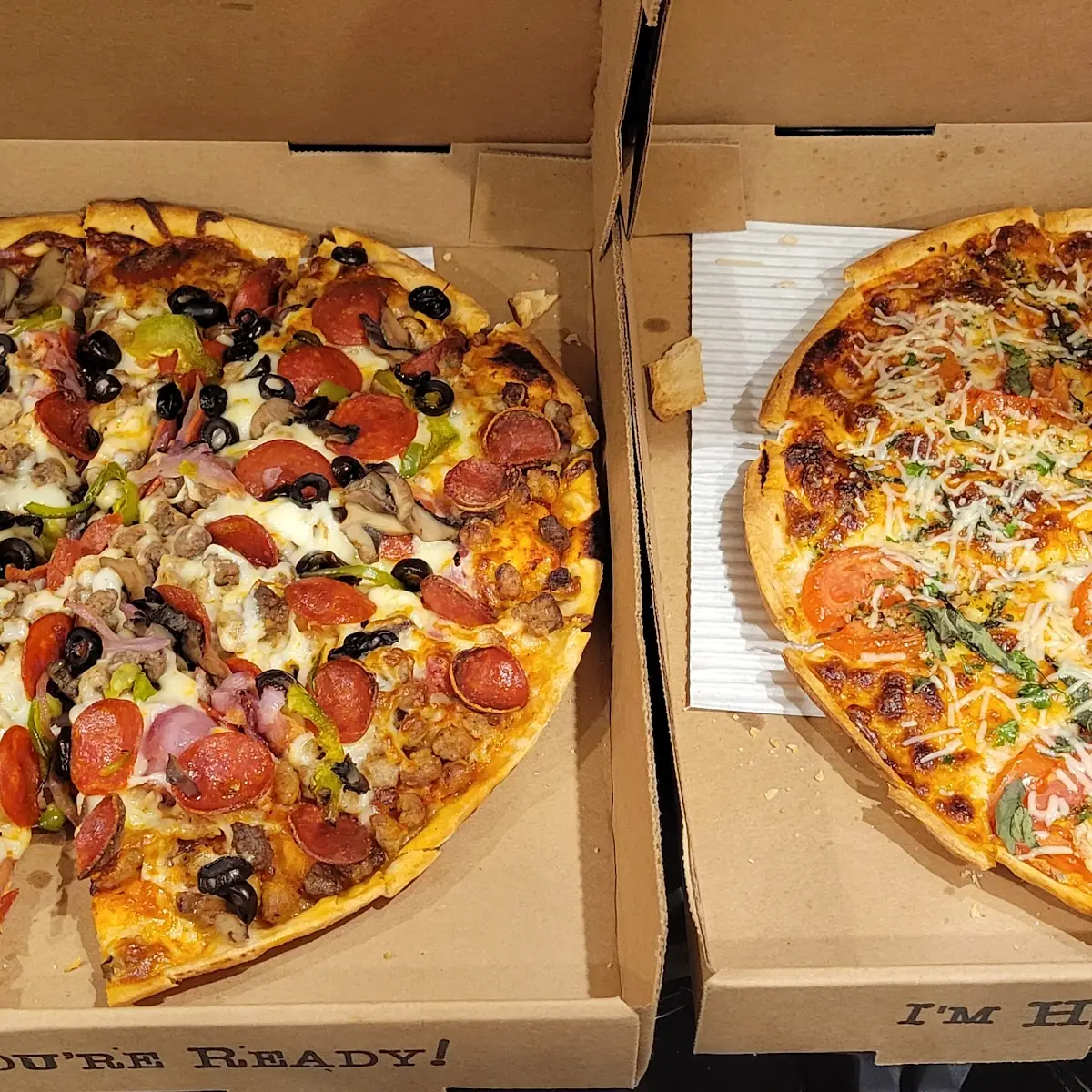 Supreme & Margherita Pizza