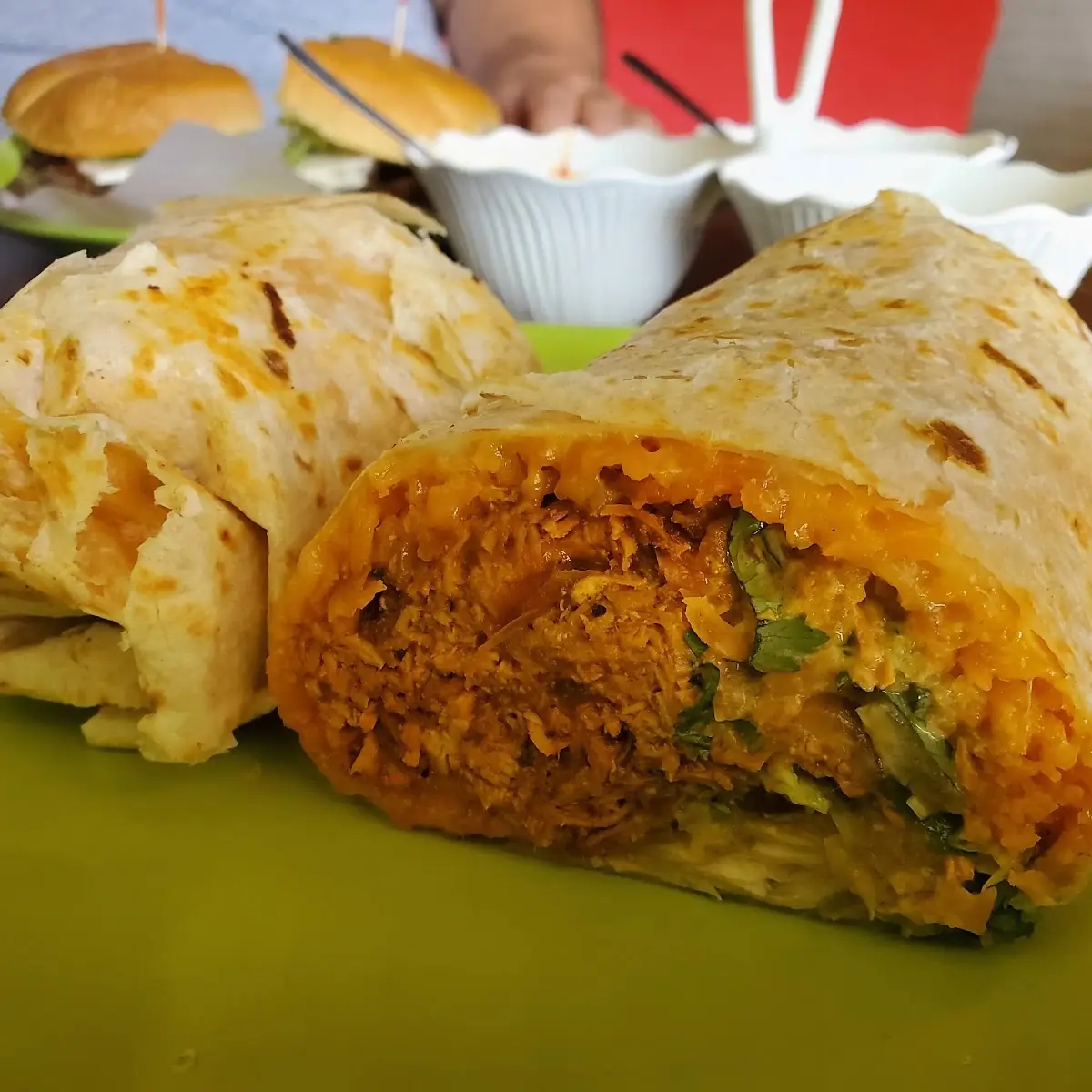 Tinga Burrito