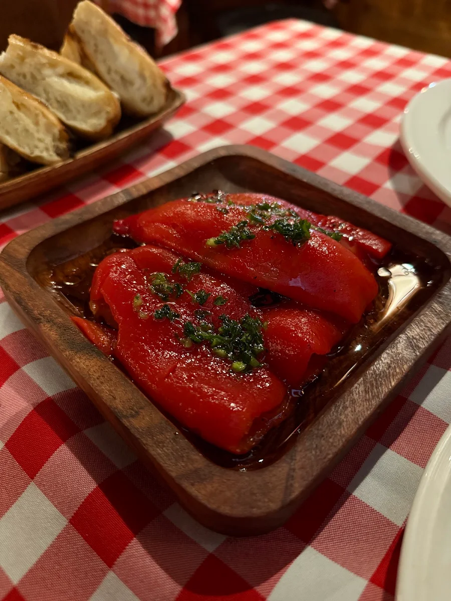 Grilled Red Peppers, Etno Bar & Grill