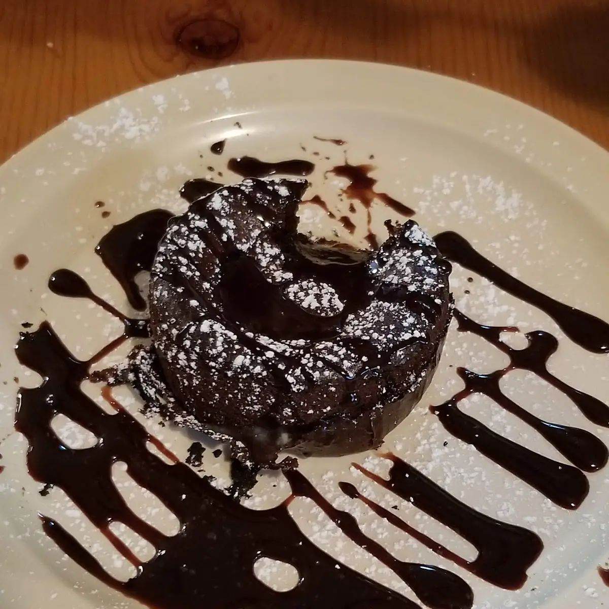 White Chocolate Lava Cake