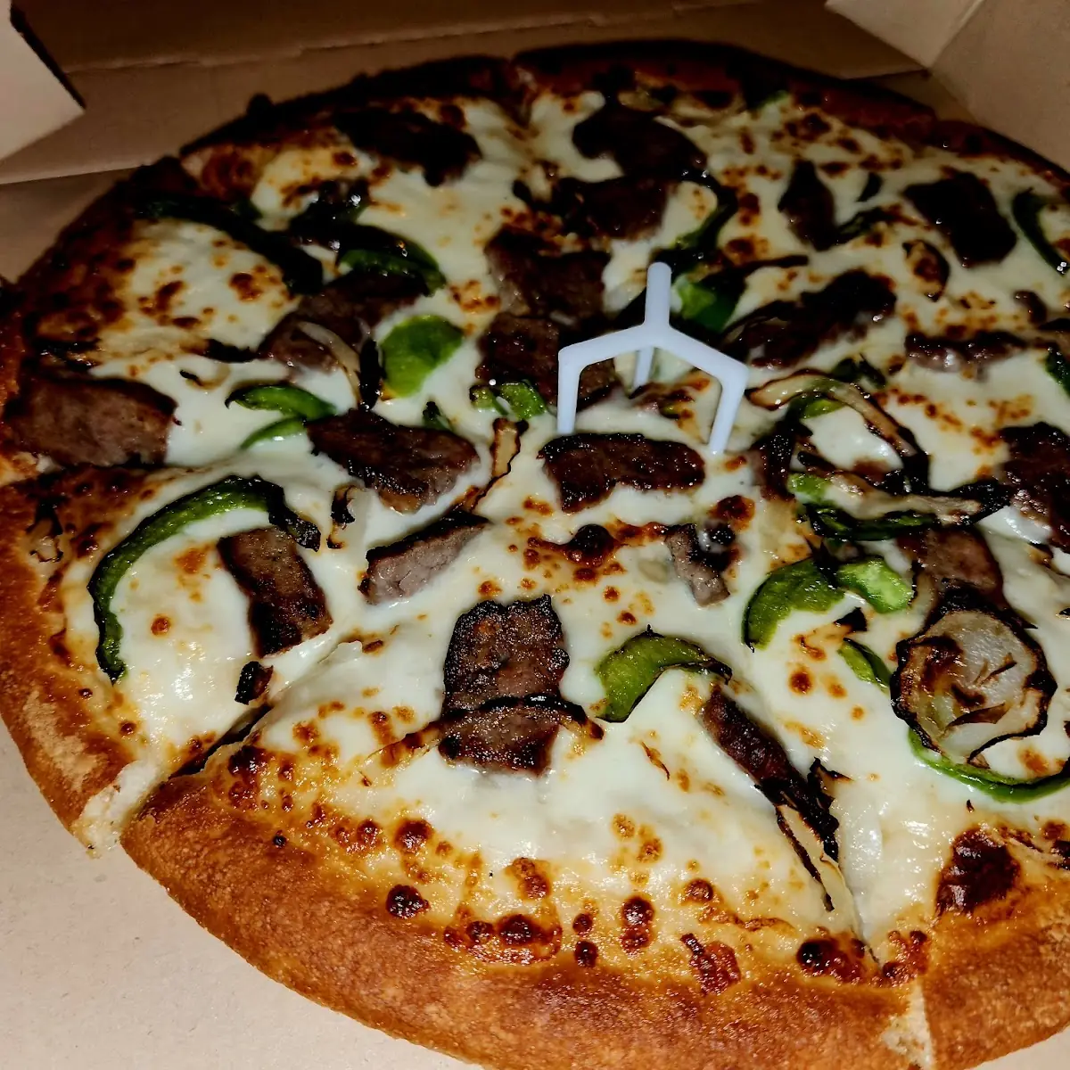 Cheesesteak Pizza