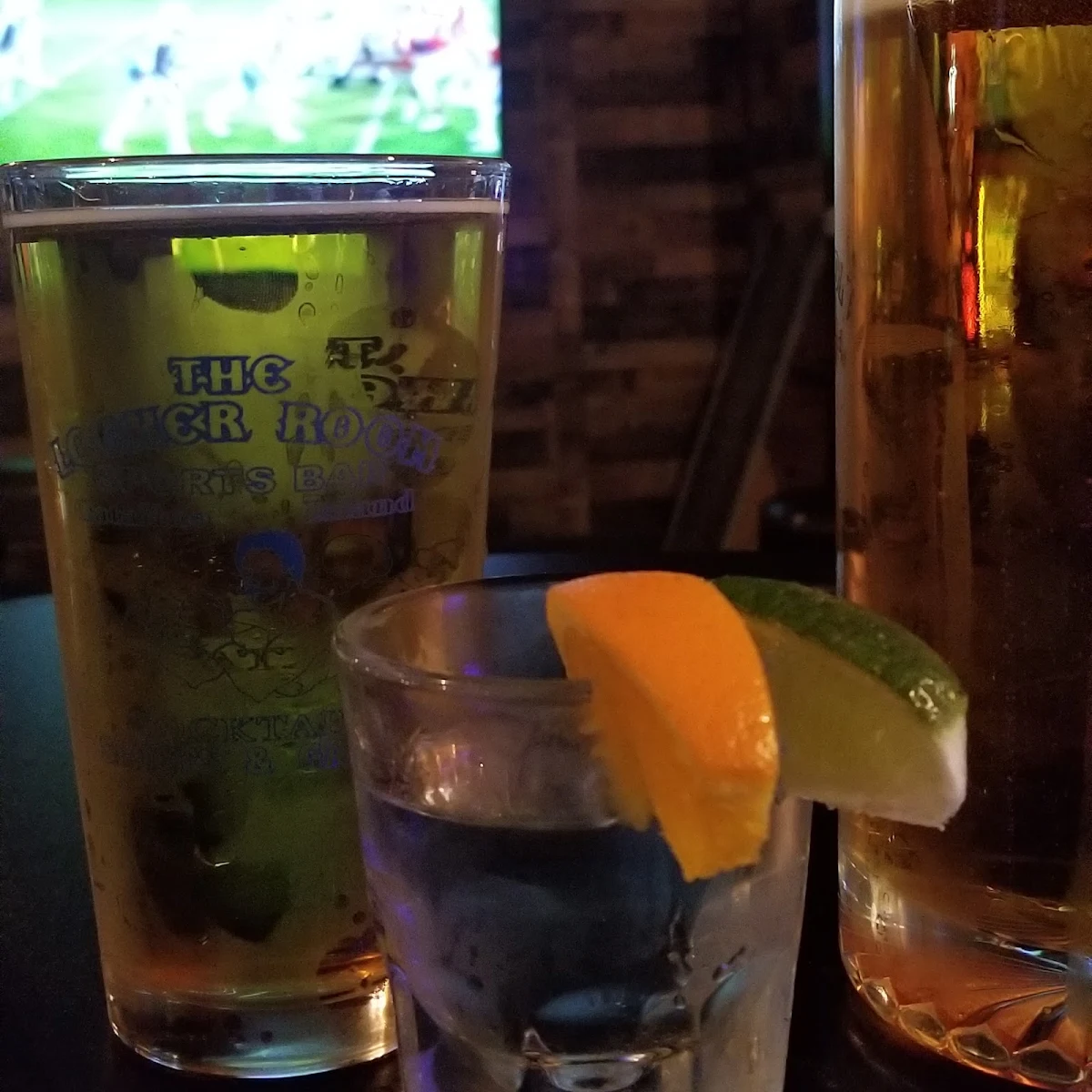 Draft Beer and Patron Silver