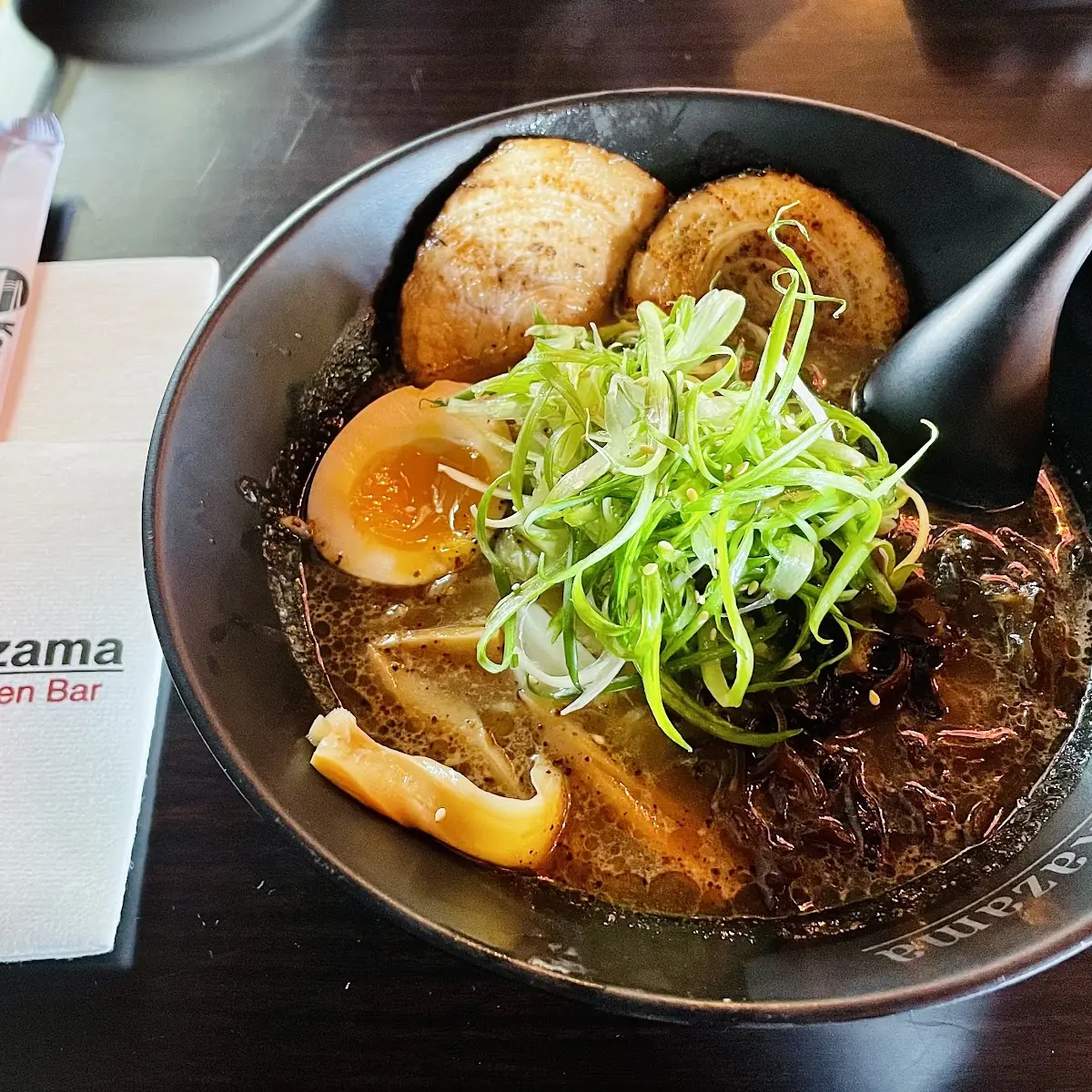 Garlic Black Bean Ramen