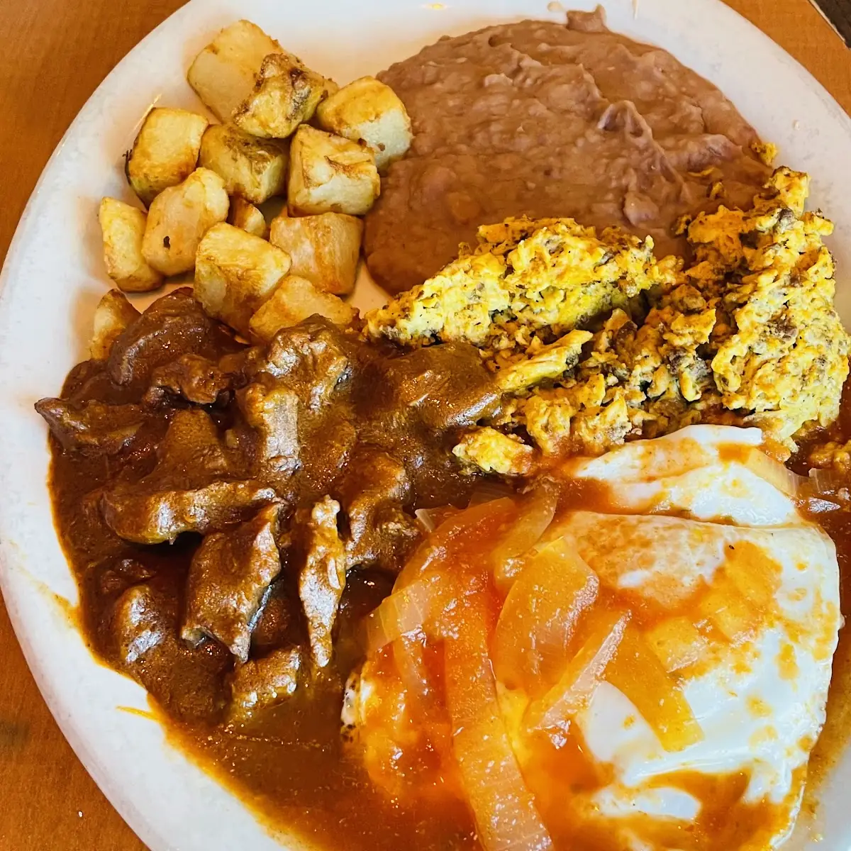 Tuesday - Carne Guisada Plate